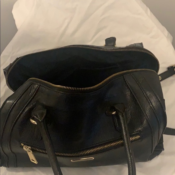 COPY - Rebecca Minkoff Black Leather Bag & Gold H… - Picture 6 of 13